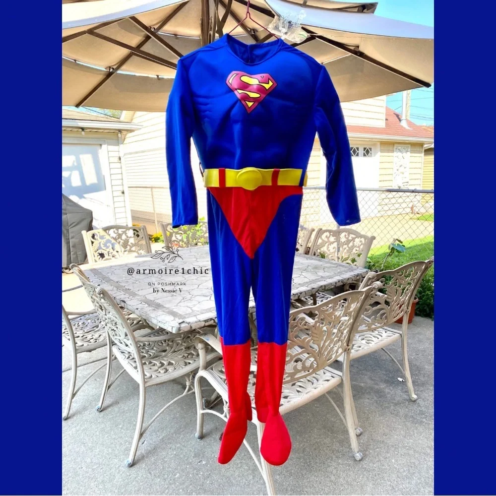 SUPERMAN | Halloween Costume | Kids Size YM - Picture 16 of 16